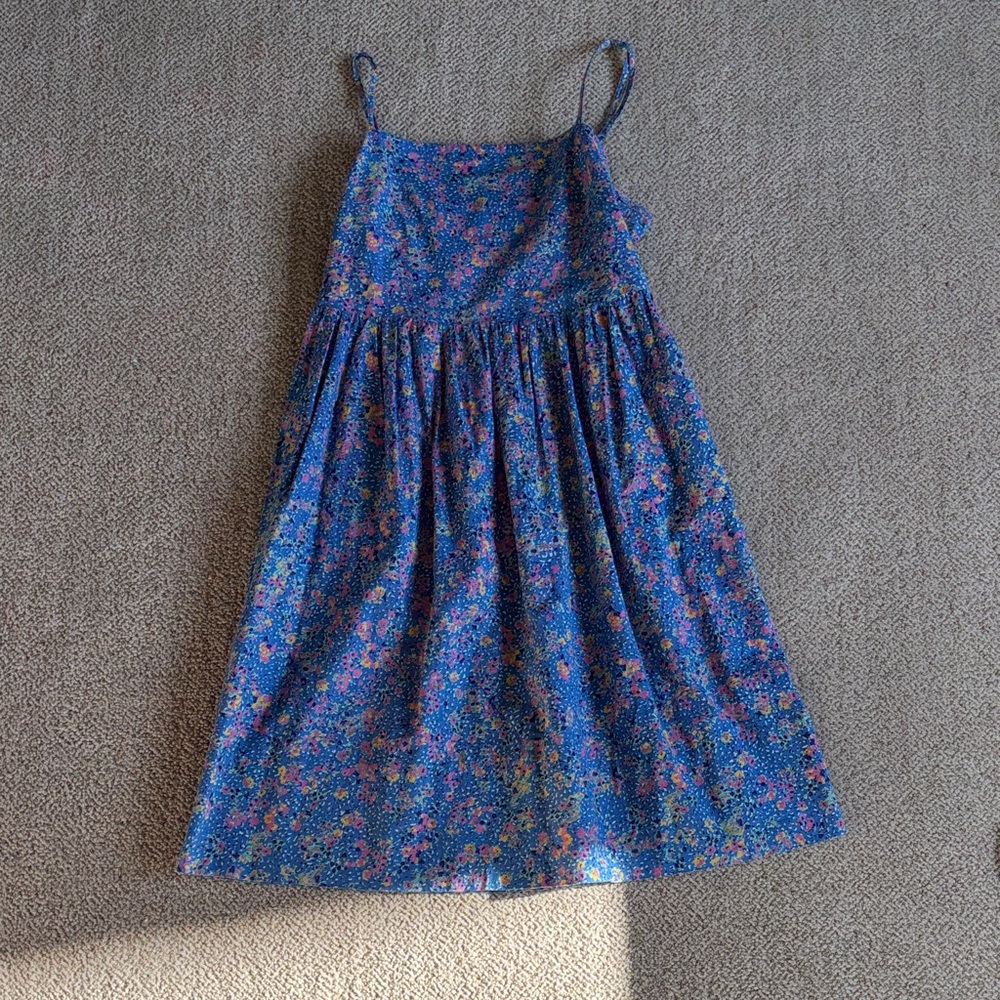 Vero Moda Blue Floral Mini Dress